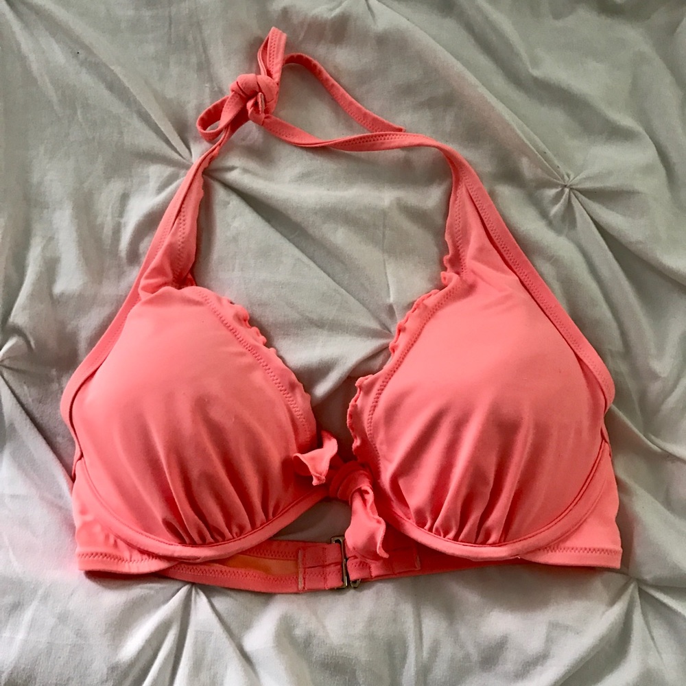 Victoria's Secret coral bikini top
